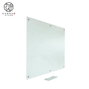 Magnetic toughened glass whiteboard anti-scratch writing smoothly conference writing board customization