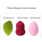 Makeup Blender Sponge Beauty Foundation Gourd Shape Blending Sponge with Egg Blending Holder Stand Vendor