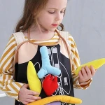 Manikin human organ toys kid early development apron educational plush toy doctor toys for kids