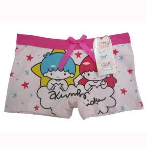 Manufacture printed cartoon children underwear young girls&#039; underwear