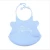 Manufacturer BPA Free Customized Logo Waterproof Easily  Clean Soft Toddler Feeding Silicone Baby Bibs