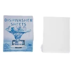 Manufacturer Eco Friendly Biodegradable Paper Sheets Dish Wash Dishwasher Detergent Tablets Dishwashing Sheets