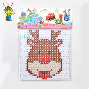 Manufacturers supply different colors kids educational toys DIY mini Hama beads