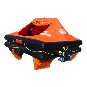 Marine Inflatable Life Raft, Throw-over/Davit-launch/Self-righting/Open Reversible Liferaft, Self Inflating Life Raft for Sale