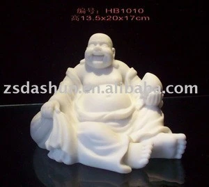 Mascot collectable Chinese style of handicraft/White marble crafts for home decor/for gift