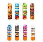 Mason jar with Lids Baby Formula Dispenser Stackable Portable Travel Milk Powder Snack Container