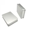 Matel tin packaging box for food grade tinplate box for rectangle storage tin box