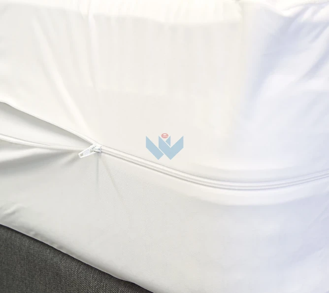 Mattress Protector Plastic mattress cover for bedroom hotel plastic Zipper vinyl mattress cover Waterproof   Protection