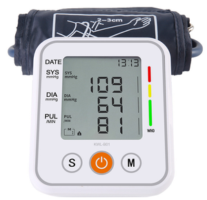 Medical Equipment LCD Display Automatic Digital Arm Heart Rate Blood Pressure Monitor BP Tonometer Sphygmomanometer Tensiometer