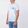 Mens High Quality printed t shirts 100% cotton Custom Tie Dye t-shirts