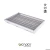 Import Metal 100w 200w high bay warehouse garage lamp industrial square led linear high bay light from China