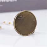 Metal challenge coin maker custom antique bronze music band souvenir coins