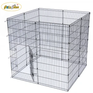 Metal Folding Adjustable Dogs Pet Exercise Playpen transport animal strong cage