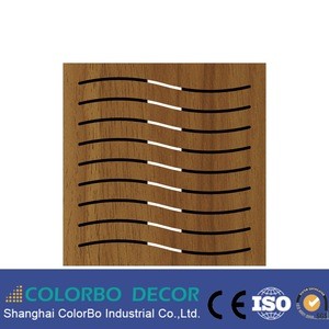 Micro-Perforation Wooden Timber Acoustic Board Panel