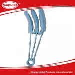 microfiber blind duster with pp handle,blind cleaning