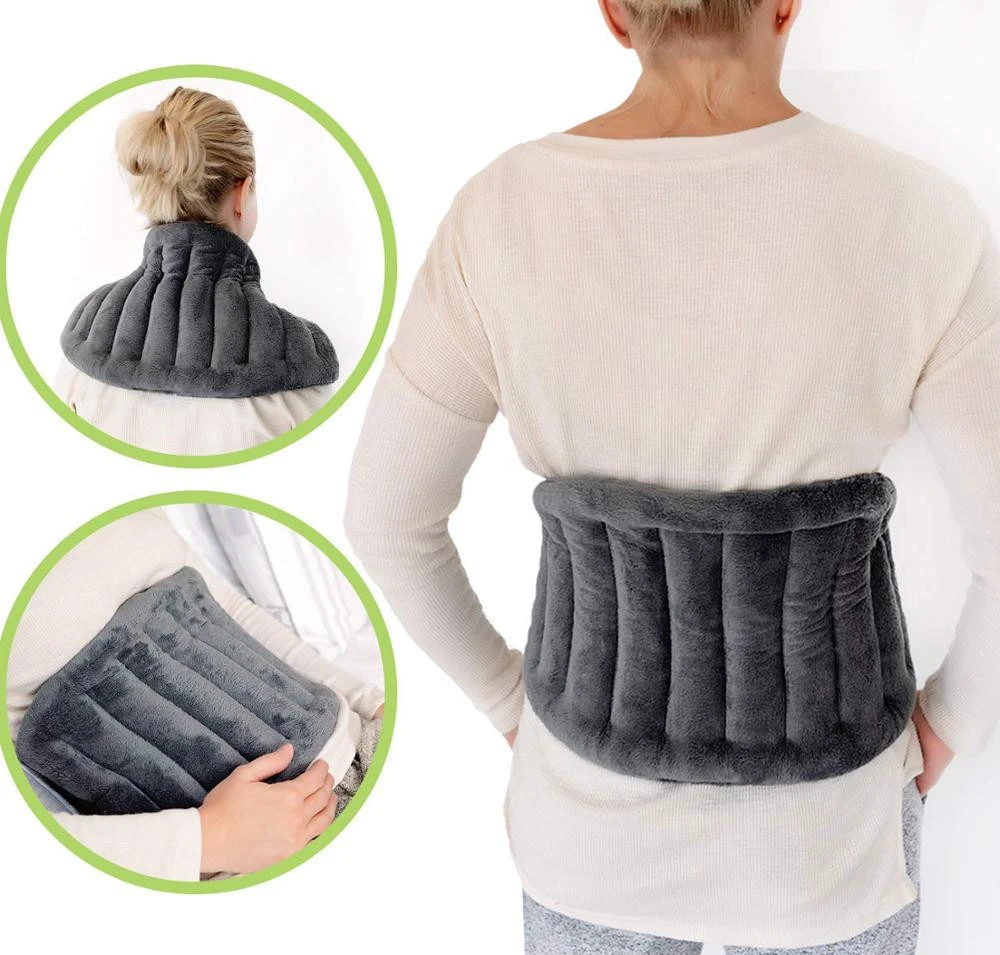 Microwavable heating pad Extra Large Lower Back Pain Legs Stomach Cramps Neck Shoulder Microwavable heating pad