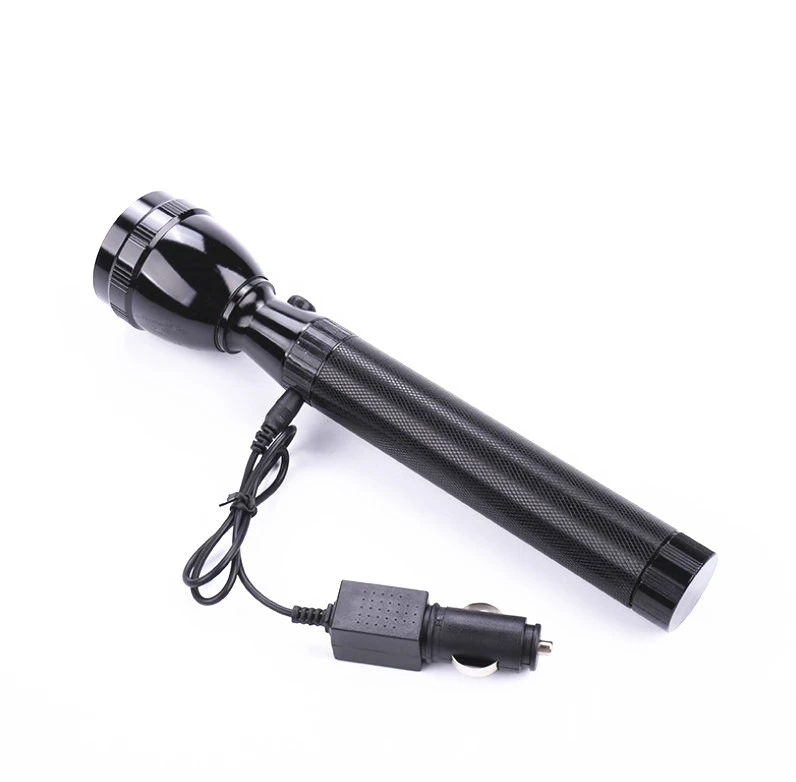 Middle East Aluminum Rechargeable Police Security Rechargeable Torch Flashlight