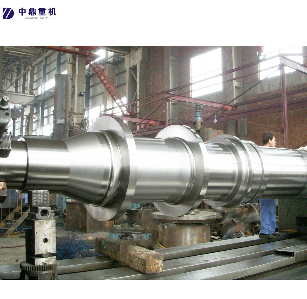 Milling Machining Forging Steel Rotary Kiln Double-helical Customized Transmission Parts Helical Teeth Cnc Cutting Shaft