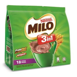 Milo Mixes 3in1 Actv-Go 18x33g
