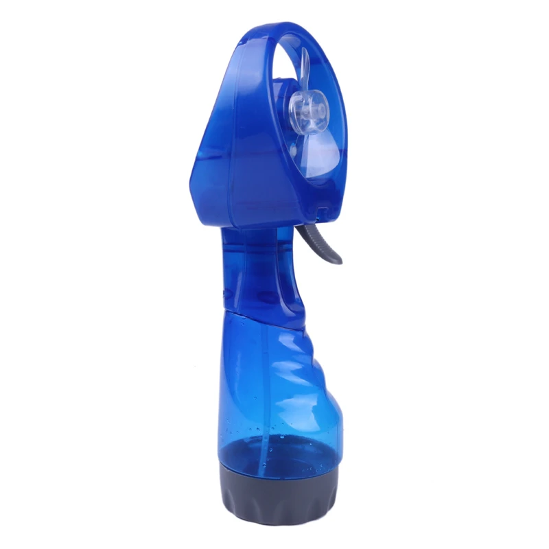 Mini handheld spray fan with bottle water mist ,HLAdS spray water bottle face cool spray water fan