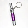 Mini Keychain Led  Flashlight  with  Whistle and compass