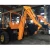 Import Mini small tractor backhoe loader / high capacity digger loader for sale from China