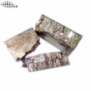 Minor metal Price for 99.99% Bismuth Bi ingot Bismuth block