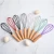 Import Mixer Egg Beater Manual Self Turning wooden handle Whisk Hand Egg Cream Stirring Kitchen Tools from China
