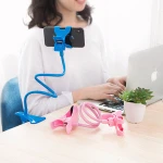 Mobile accessories universal flexible lazy mobile phone table holder