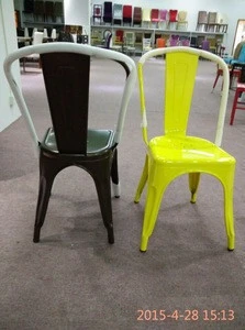 Modern Cheap Iron Frame Industry Metal chair with office furniture