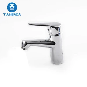 Modern design brass bathroom accessories health sink mixer water tap single handle wash basin faucet