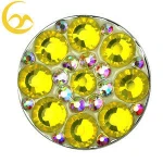 Modern Fashion Golf Ball Marker Golf Accessories Golf Gloves Crystal  Ball Marker