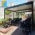 Import Modern house design pergola luxurious sun shade outdoor aluminium frame sunroom from China