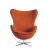 Import Modern living room classic egg chair recliner swivel chair velvet sofa chairs from China