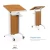 Import Modern Podium Lecture Table School And Office Furniture Adjustable Panel Slope Table Speech Table from China