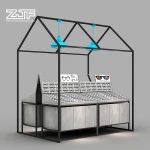 Modern retail sunglasses optical shop furniture luxury wooden eyewear display stand