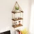 Import Modern simple home products wooden hanging wall shelf room decoration support frame solid wood board wall shelf from China