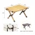 Import Modern style egg roll design foldable tables leisure portable solid wood camping picnic folding tables with carry bag from China