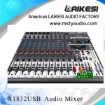 Most competitive price for Professional Audio Video & Lighting X1832 10 channels passive audio mixer