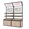 Multi-function Display Equipment Aluminum Profile Stacking Racks Shelf For Garment Shop And Exhibition Center