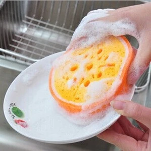 Multicolored grip kitchen cleaning sponge promotion magic sponge
