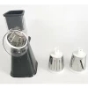 Multifunctional kitchen plastic manual meat grinder