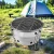Import Multifunctional Outdoor Folding BBQ Grill Stove for Camping Teas Warmth Portable charcoal Grill Stove from China