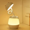 Mushroom table lamp multifunctional rotatable night light simple home decoration lamp