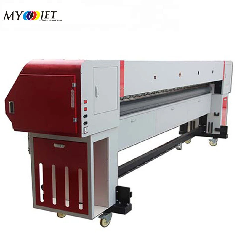 Myjet digital 1440 dpi wide format flex banner plotters  printing machine konica solvent printer in india