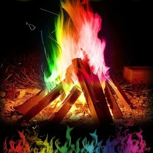 mystical fire magic campfire coloured flames powder colorant color changer bon fire changing