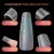 Import Nail Full Cover Tips Frosted Texture Graduated line Medium Long XI Stiletto Dual Form Nail Tips Handmade Press On Nails from China