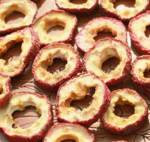 Natural raw Dried Hawthorn Berry slices sour tastes  for appetizing no sulphur no pesticides
