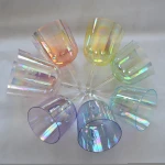 Nature Sound Bowls 440Hz 432Hz Alchemy Seven Color Quartz Crystal Singing Bowls with Handle