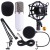 Import Network sing/Recording/Chat/Video Conference/Games microfone condensador BM800 Condenser Wired Microphone for Computer from China